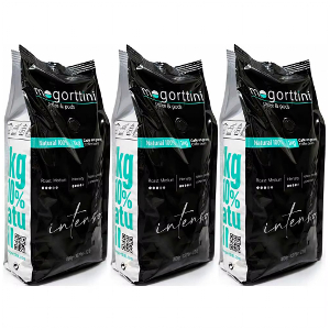 3x Mogorttini Café Grano Espresso Intenso 1Kg