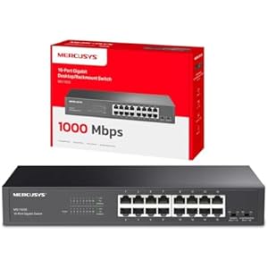 Mercusys MS116GS Switch 16 Puertos Gigabit