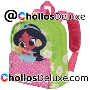 Mochila Infantil Disney Jasmín 5L Verde