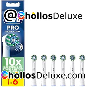 Oral-B CrossAction 6 Recambios Cepillo Eléctrico