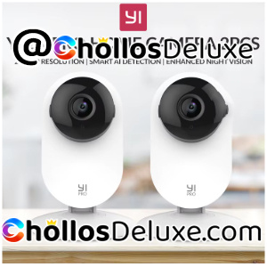 2x Cámaras de Seguridad YI Pro 2K