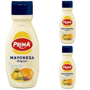 3 Botes Mayonesa Prima 400ml