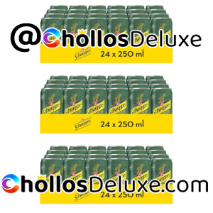 3x Schweppes Ginger Ale 24 Latas 25cl