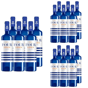 18x Cuatro Rayas Verdejo 750ml Vino