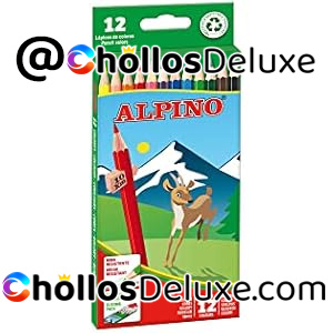 Alpino Estuche de 12 Lápices de Colores para Niños