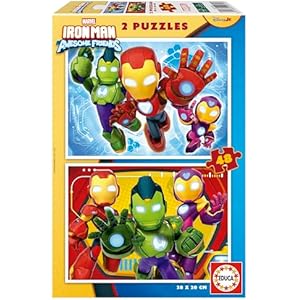 Educa Iron Man 2x48 Piezas Puzzles