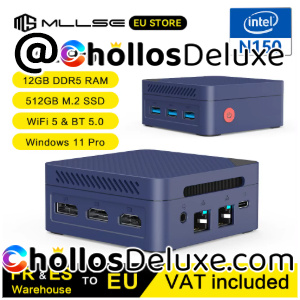 MLLSE G2 Pro Mini PC Intel N150 12GB RAM 512GB SSD