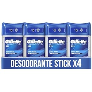 4x Gillette Cool Wave Desodorante 70ml