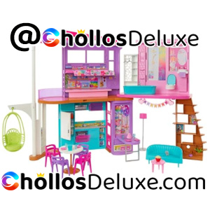 Barbie Casa Malibu Muñecas 2 Plantas
