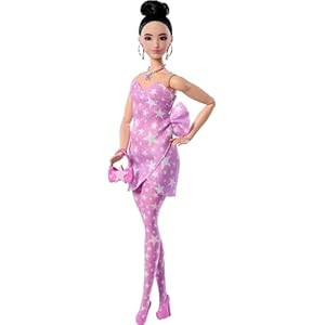 Barbie Deluxe Style Muñeca Denim Rosa