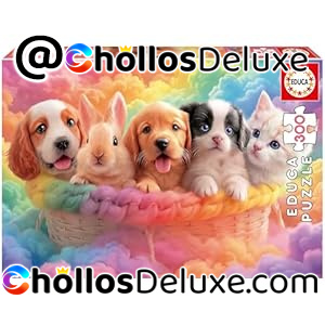 Educa Puzzle Infantil 300 Piezas Amigos Cesto
