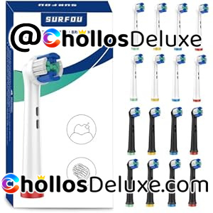 16 Recambios Cepillo Eléctrico Compatible Oral B