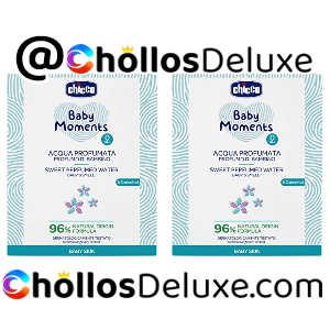 2x Chicco Baby Skin Agua Perfumada 100ml
