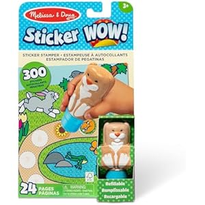 Melissa & Doug Sticker Wow Conejito 300 Pegatinas