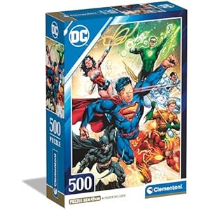 Clementoni Puzzle 500 Piezas Justice League