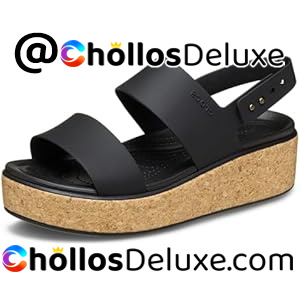 Crocs Brooklyn Cork Low Wedge Sandalias Mujer