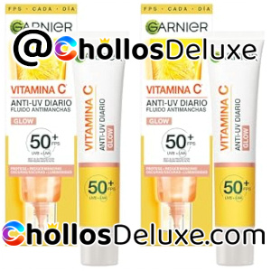 2x Garnier Vitamina C Fluido FPS50+ 40ml