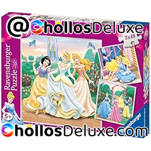 Ravensburger Disney Princess Puzzle 3x49 Piezas