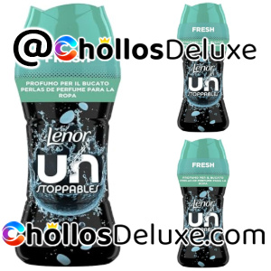 3x Lenor Unstoppables Perlas Perfume 270g