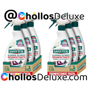 6x Sanytol Spray Textil Desinfectante 500ml
