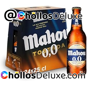 24x Mahou 0,0 Tostada Botellas 25cl