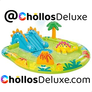 Intex Piscina Infantil Dinosaurio +Tobogán