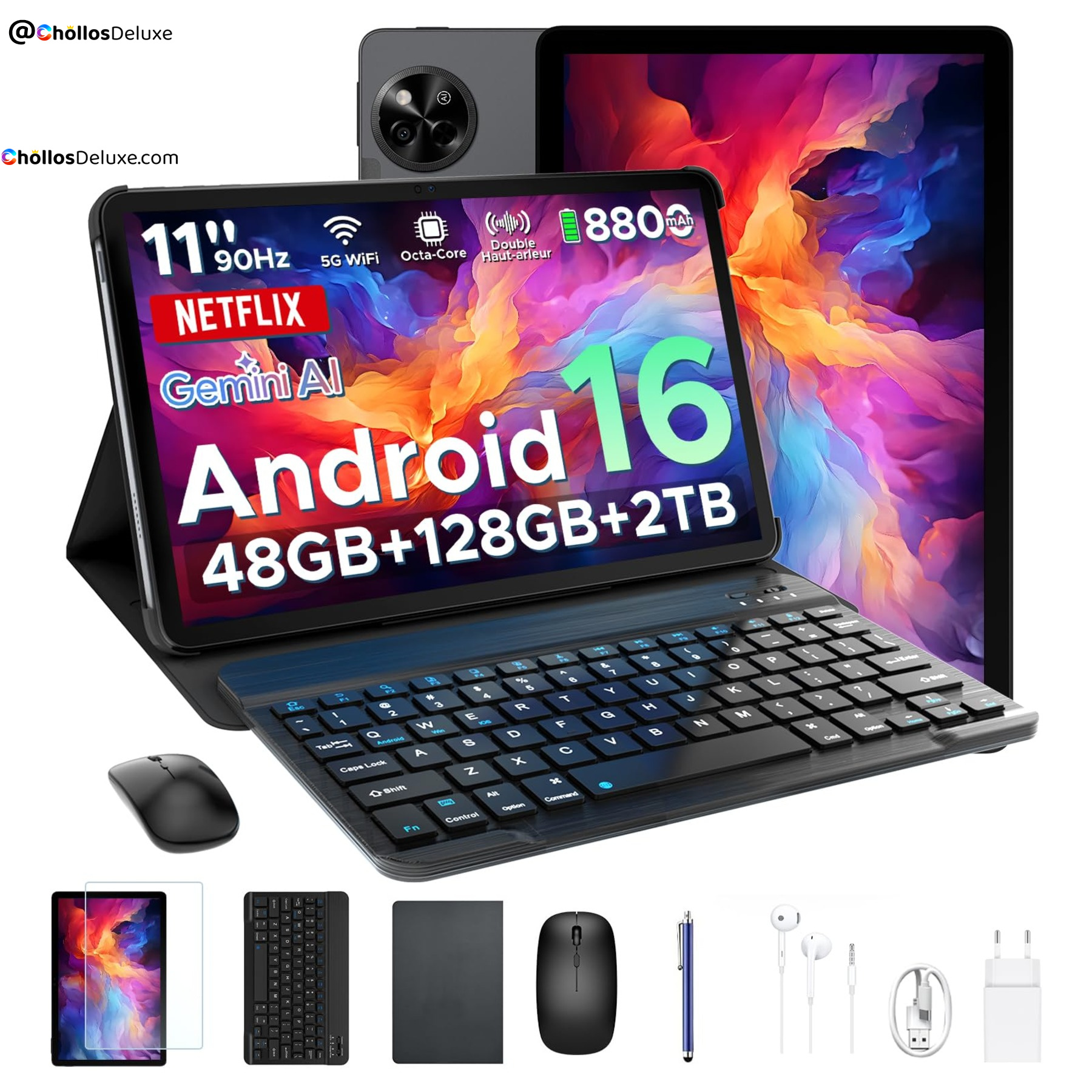 P11 Tablet Android 16 11" 128GB 90Hz