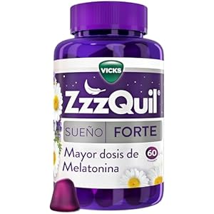 ZzzQuil Forte 60 Gummies Melatonina Dormir