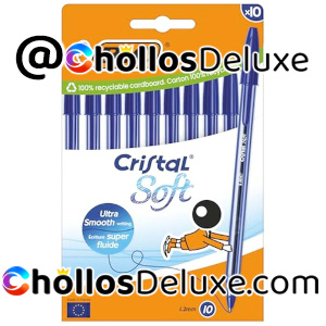 Bic Cristal Soft 10 Bolígrafos 1,2mm