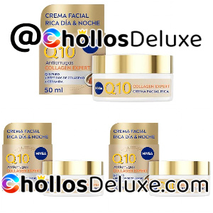 3x Nivea Q10 Collagen Expert Crema Facial Rica 50ml