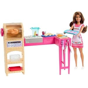 Barbie Teresa Muñeca Cocina +Accesorios