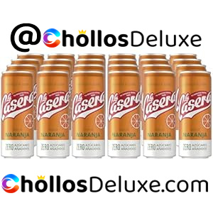 24x Latas La Casera Naranja 33cl