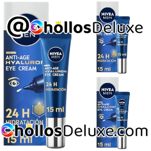 3x Nivea Men Contorno Ojos Hyaluron