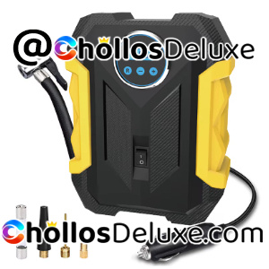 Compresor Portátil de Neumáticos con LED