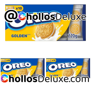 3x Oreo Golden Galletas Vainilla 220g