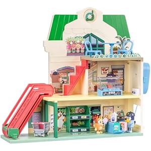 Bluey Supermercado Set Juego 3 Pisos