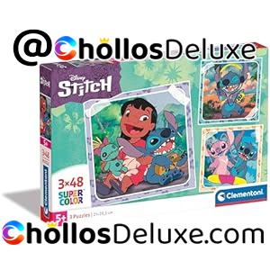 Clementoni Stitch 3 Puzzles 48 Piezas