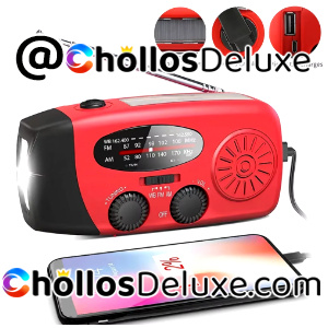 Radio Emergencia Solar Multifunción