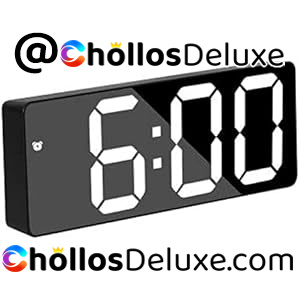TSV Reloj Despertador LED Espejo