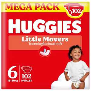 Huggies Little Movers Pañales Bebé