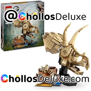 Lego Jurassic World Cráneo Triceratops