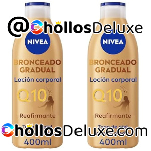 2x Nivea Q10 Loción Reafirmante Autobronceadora 400ml