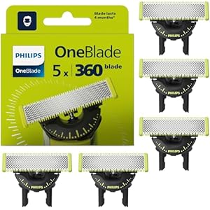 5x Philips OneBlade 360 Cuchillas