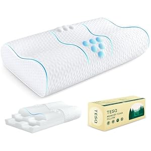 Almohada Cervical Ergonómica Viscoelástica