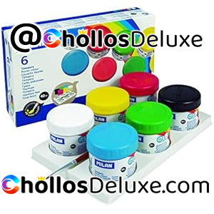 6x Milan Témperas Colores Surtidos