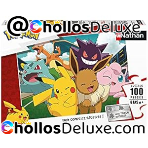 Nathan Pokémon Puzle Infantil 100 Piezas