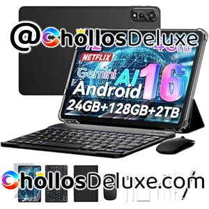 Tablet Android 24GB-128GB +Teclado 12"