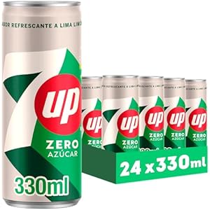 24x 7UP Lima Limón Zero 330ml