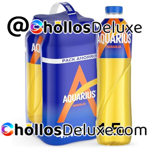 4x Aquarius Naranja 1,5L
