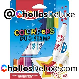 Maped Color's Peps Duo Stamp 8 Rotuladores
